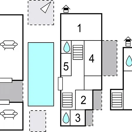 Feriehus 5 Bedroom Awesome In Pag *